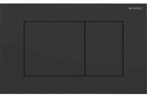 Geberit Sigma40 Square schwarz matt / easy-to-clean-beschichtet (115629141)