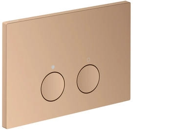 Axor FlushPlate polished red gold optic (42530300)