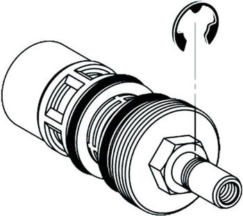 Schell Kartusche für VERONA Wandeinbau-Urinal-Spüler (294160099)