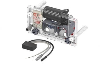 Tece planus WC-Fernauslösung für kabelgebundene Elektrotaster, 230/12 V Netz (9240357)