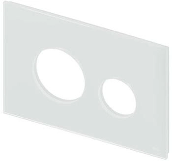 Tece TECEloop Blende f&uuml;r WC-Bet&auml;tigungsplatte Glas wei&szlig; (9240671)