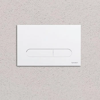 Duravit DuraSystem Betätigungsplatte Beta 100 mechanisch für WC weiß (WD5009011000)