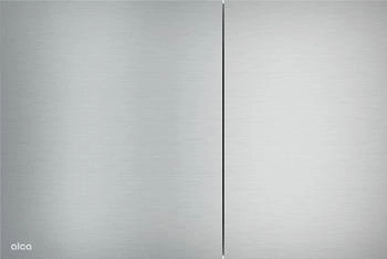 Alcadrain Flat Flächenbündiger Bedienknopf Edelstahl seidenmatt/glänzend AIR-INOX