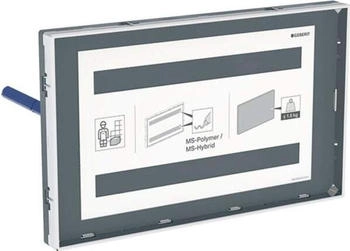 Geberit Zubeh&ouml;r Abdeckplatte f&uuml;r Unterputzsp&uuml;lk&auml;sten Sigma fl&auml;chenb&uuml;ndig mit Sichtrahmen 115.697.00.1