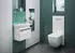 Tece TECElux WC-Glasplatte für Dusch-WC, Glas schwarz (9650107)