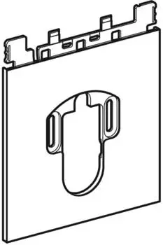 Geberit AquaClean Sela Designplatte unten, wei&szlig;-alpin (242903111)
