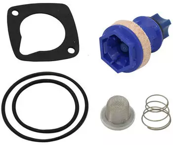 Haas Kard&auml;tsche Kolben f&uuml;r Grohe Tectron 6V, hellblau (6043)