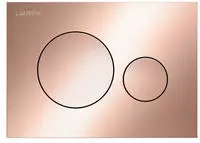 LAUFEN INEO Bet&auml;tigungsplatte Moon, f&uuml;r WC-Element, Zweimengenbet&auml;tigung,