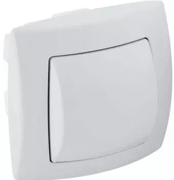 Geberit HyTouch Unterputz-Handdr&uuml;cker 1-Mengen-Sp&uuml;lung pneumatisch, wei&szlig;-alpin (240571111)