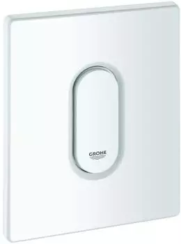 GROHE Abdeckplatte mit Drucktaste Alpinwei&szlig; (42380SH0)