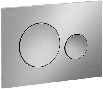 Laufen Ineo Moon Bet&auml;tigungsplatte chrom matt