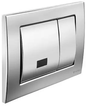 Schell Montus Field E WC-Betätigungsplatte IR, Zweimengenspülung, chrom (031230699)