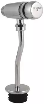 Creavit Urinal-Drucksp&uuml;ler Aufputz DN15, Messing verchromt, selbstschlie&szlig;end (PM3160)