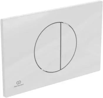 Ideal Standard Oleas M4 WC-Bet&auml;tigungsplatte mechanisch, wei&szlig; (R0503AC)