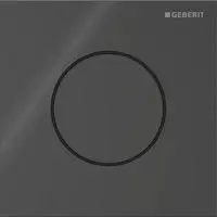 Geberit Typ 40 Urinal-Steuerung 116014SJ1 pneumatisch, Round, schwarz