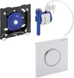 Geberit HyTouch Urinalsteuerung Sigma10 (116.015.KN.1) chrom matt / chrom hochglanz