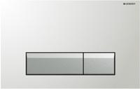 Geberit 242601SI1, Geberit BetPl. Sigma40, f&uuml;r 2-Mengen-Sp. 242601SI1 Glas...