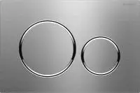 Geberit 115882SN1, Geberit Sigma 20 Round Bet&auml;tigungsplatte 115882SN1 Edelstahl