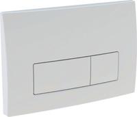 Geberit 115105465, Geberit Delta50 WC-Bet&auml;tigungsplatte f&uuml;r 2-Mengen-Sp&uuml;lung