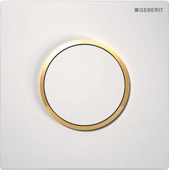 Geberit HyTouch Urinalsteuerung Sigma10 (116.015.KK.1) weiß / vergoldet