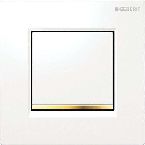 Geberit HyTouch Urinalsteuerung Sigma30 (116.017.KK.1) weiß / vergoldet
