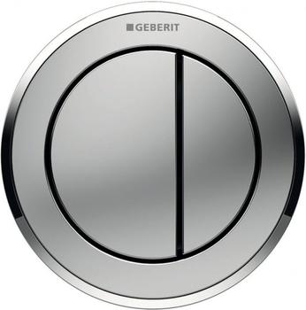 Geberit Fernbet&auml;tigung Typ 10 (116.055.KN.1) chrom matt / chrom hochglanz