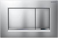 Geberit Bet&auml;tigungsplatte Sigma30, f&uuml;r 2-Mengen-Sp&uuml;lung mattchrom-lackiert,