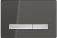 Geberit Geberit Bet&auml;tigungsplatte Sigma50 f&uuml;r 2-Mengen-Sp&uuml;lung Rauchglas,