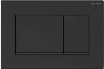 Geberit Sigma30 schwarz matt / schwarz glänzend (115.883.16.1)