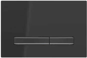 Geberit Sigma50 schwarz/schwarz chrom (115671DW2)