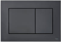 Tece Now Bet&auml;tigungsplatte F&uuml;r Wc Schwarz Gl&auml;nzend 9240403