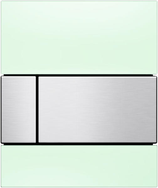 Tece square Glas mintgrün/edelstahl gebürstet (9242804)