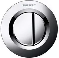 Geberit 116042211, Geberit Typ 01 Bet&auml;tigungsplatte f&uuml;r Toilette gl&auml;nzender Chrom