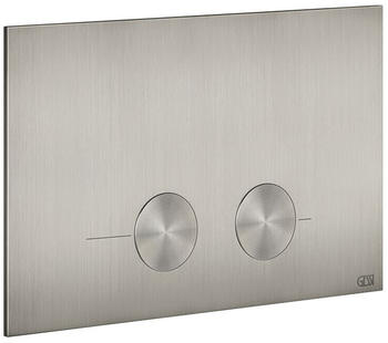 Gessi Betätigungsplatte 316 für Sigma 54611 Edelstahl matt gebürstet (54611239)