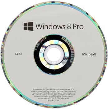 Microsoft Windows 8 Pro 64bit OEM (DE)