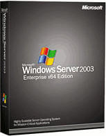 Microsoft Windows Server 2003 Enterprise 64Bit (25 User) (EN)
