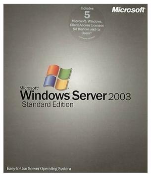 Microsoft Windows Server 2003 Standard (5 User) (EN)