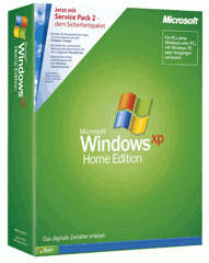 Microsoft Windows XP Home Edition SP2b OEM (3 User) (DE)
