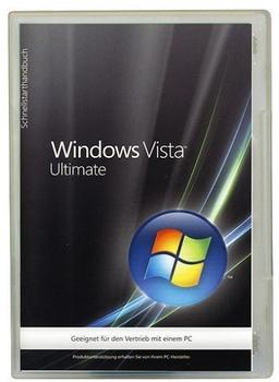 Microsoft Windows Vista Ultimate 32bit SP1 OEM (DE)