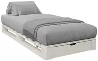 OTTO home Palettenbett ""ALASCO " Mit Schublade" zertifiziertes Massivholz,