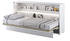 Meblini Bed Concept BC-06 90x200cm horizontal mit Matratze