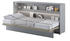 Meblini Bed Concept BC-06 90x200cm horizontal mit Matratze