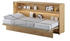 Meblini Bed Concept BC-06 90x200cm horizontal mit Matratze