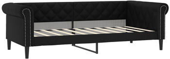 vidaXL Tagesbett 90x190cm schwarz