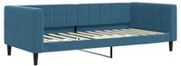 vidaXL Tagesbett Blau 90x200 cm Samt