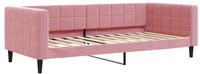 vidaXL Tagesbett Rosa 90x200 cm Samt
