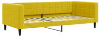 vidaXL Tagesbett Gelb 90x200 cm Samt