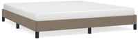 Bettgestell Ohne Matratze Taupe 180x200 Cm Stoff Vidaxl
