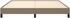 vidaXL Bettgestell Stoff 25 180x200cm taupe (346740)