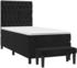 vidaXL Boxspringbett mit Matratze Samt 90x200cm (3138003)